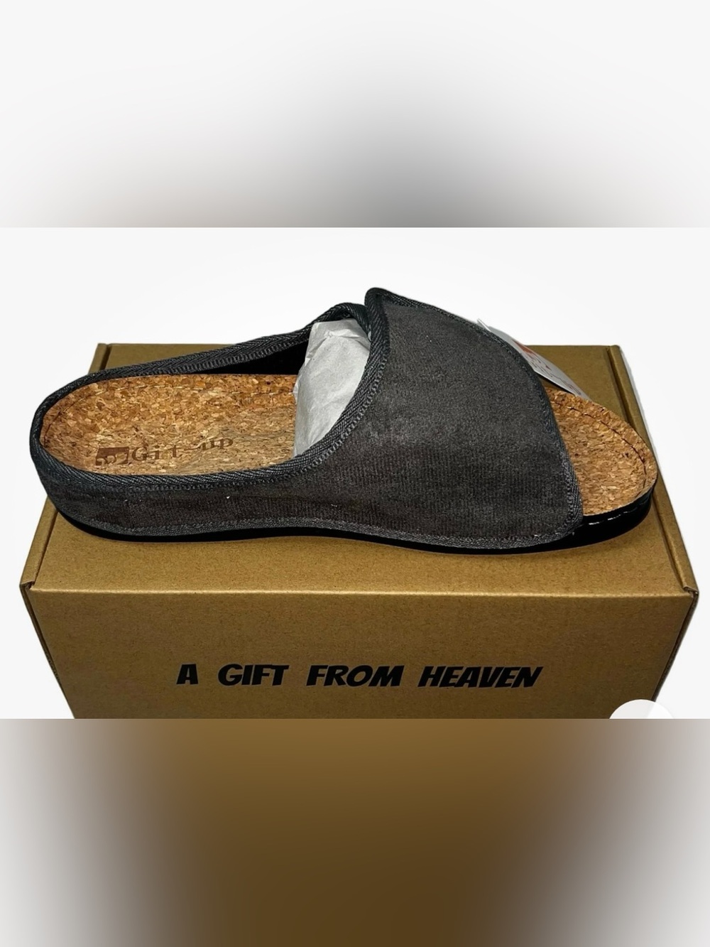 Git-up Orthotic Slippers with Arch Support for Plantar Fasciitis Pain Relief, 10